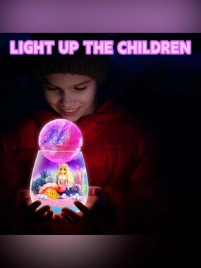 Mermaid Moon Lamp Terrarium Kit